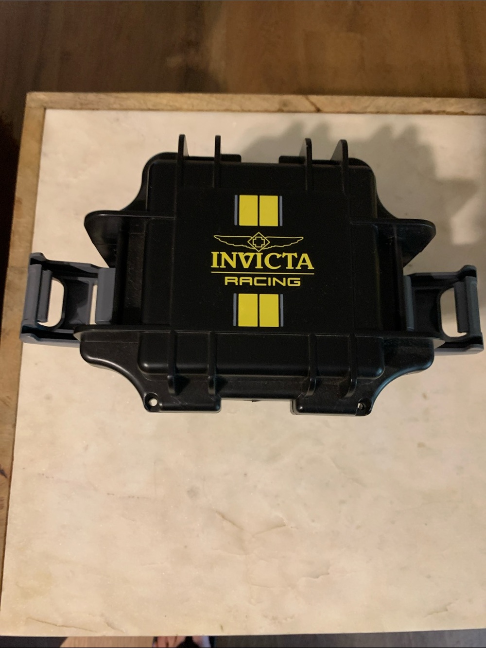 Invicta Black and Yellow Racing Carry Case